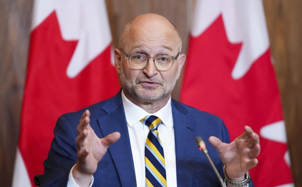 David Lametti, Minister of Justice and Attorney General of Canada, makes an announcement regarding bail reform in Ottawa on Tuesday, May 16, 2023. Experts say a Liberal bail reform bill introduced this week could be subject to a Charter challenge and see limited results. THE CANADIAN PRESS/Sean Kilpatrick