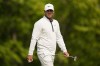 Brooks Koepka lines up a putt on the 14th hole during a practice round for the PGA Championship golf tournament at Oak Hill Country Club on Wednesday, May 17, 2023, in Pittsford, N.Y. (AP Photo/Eric Gay)
