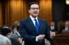 Conservative Party Leader Pierre Poilievre rises during Question Period in the House of Commons on Parliament Hill in Ottawa, on Wednesday, May 17, 2023. THE CANADIAN PRESS/Spencer Colby