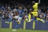 Inter's Romelu Lukaku, and Napoli's Giovanni Di Lorenzo, left, vie for the ball during the Italian Serie A match between Napoli and Inter at the Diego Armando Maradona stadium in Naples, Italy, Sunday, May 2023. (Alessandro Garofalo/LaPresse via AP)