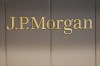 FILE - The logo of JPMorgan bank is pictured at the new French headquarters of JP Morgan bank, Tuesday, June 29, 2021, in Paris. JPMorgan Chase is defending itself against a lawsuit by the U.S. Virgin Islands accusing it of empowering Jeffrey Epstein to abuse teenage girls. Lawyers for the giant bank said in court papers Tuesday, May 23, 2023, that it was the islands that enabled the financier to commit his crimes. (AP Photo/Michel Euler, Pool, File)