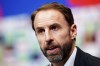 England manager Gareth Southgate during a press conference at Wembley Stadium, London, as he names his squad for next month's Euro 2024 qualifiers against Malta and North Macedonia, Wednesday May 24, 2023. (Zac Goodwin/PA via AP)