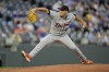 Detroit Tigers starting pitcher Matthew Boyd throws during the first inning of a baseball game against the Kansas City Royals Wednesday, May 24, 2023, in Kansas City, Mo. (AP Photo/Charlie Riedel)