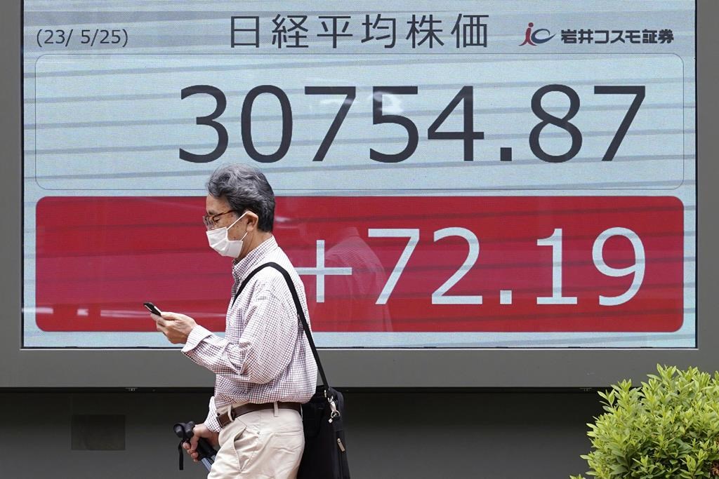 Stock market today Asian markets mixed as US government debt talks push toward brink of default