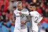 Toronto FC looks to put internal bickering behind it and end a tumultuous week on a winning note as D.C. United comes to town Saturday. Toronto FC's Lorenzo Insigne (right) and Federico Bernardeschi confer over a free kick during action MLS action against New York Red Bulls in Toronto on Wednesday May 17, 2023.THE CANADIAN PRESS/Chris Young