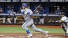 Toronto Blue Jays' Danny Jansen bats during a baseball game against the Tampa Bay Rays Monday, May 22, 2023, in St. Petersburg, Fla. THE CANADIAN PRESS/AP, Steve Nesius