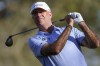 FILE - Stewart Cink tees off on the fifth hole during the second round of the Valspar Championship golf tournament Friday, March 17, 2023, at Innisbrook in Palm Harbor, Fla. The Senior PGA Championship was not Cink's first choice for his first tournament after turning 50. The potential prize would be a lot more than a consolation. Cink shot a second consecutive 4-under 68 for the early clubhouse lead in the second round of the Senior PGA on Friday, May 26, 2023, at the new Texas headquarters of the PGA of America. (AP Photo/Mike Carlson, File)