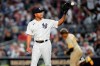 New York Yankees' starting pitcher Randy Vasquez gets a new ball as San Diego Padres' Juan Soto runs the bases on a two-run home run during the fifth inning of a baseball game Friday, May 26, 2023, in New York. (AP Photo/Frank Franklin II)
