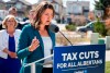 United Conservative Party leader Danielle Smith makes an election campaign announcement in Calgary on Monday, May 1, 2023.THE CANADIAN PRESS/Jeff McIntosh