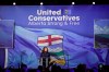 UCP Leader Danielle Smith makes her victory speech in Calgary on Monday, May 29, 2023. Alberta's United Conservative Party rode a wave of rural support to win a renewed majority in the provincial election, but not before the NDP took a big bite out of its support. THE CANADIAN PRESS/Jeff McIntosh