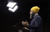 New Democratic Party leader Jagmeet Singh addresses a news conference on Parliament Hill, in Ottawa, Tuesday, April 25, 2023. Singh is calling on the federal government to remove David Johnston as the special rapporteur on foreign interference amidst continued demands from opposition benches to hold a public inquiry into other nations meddling in Canadian elections. THE CANADIAN PRESS/Adrian Wyld