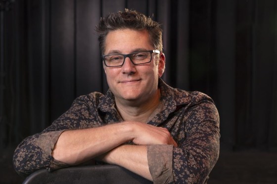 Jason Zembuch-Young, artistic director of the public South Plantation High School, in Plantation, Fla. (Rick Armstrong via The Associated Press)