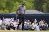 Phil Mickelson celebrates after a birdie on the fifth hole during the second round of the PGA Championship golf tournament at Oak Hill Country Club on Friday, May 19, 2023, in Pittsford, N.Y. (AP Photo/Seth Wenig)