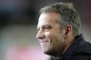 FILE - Germany's coach Hansi Flick is seen before the international friendly soccer match between Germany and Belgium in Cologne, Germany, Tuesday March 28, 2023. (AP Photo/Martin Meissner, File)