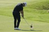Patrick Cantlay hits to the 18th green during the second round of the Memorial golf tournament, Friday, June 2, 2023, in Dublin, Ohio. (AP Photo/Darron Cummings)