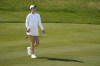 Rose Zhang walks up the third fairway during the first round of the Mizuho Americas Open golf tournament, Thursday, June 1, 2023, at Liberty National Golf Course in Jersey City, N.J. (AP Photo/John Minchillo)