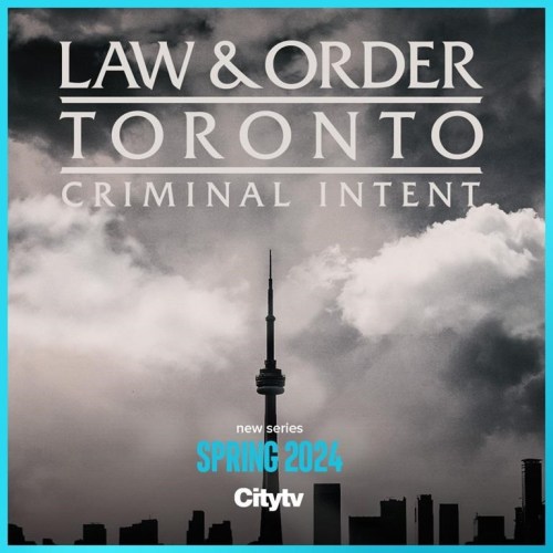 Citytv says it has greenlit a one-hour spinoff dubbed “Law & Order Toronto: Criminal Intent”, the title of which is seen in an undated handout publicity image, for spring 2024. THE CANADIAN PRESS/HO-CityTV, *MANDATORY CREDIT*
