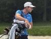 Viktor Hovland carries the bag of Zach Bauchou during U.S. Open qualifying at Brookside Golf & Country Club in Columbus, Ohio, Monday, June 5, 2023. One day after Hovland won the Memorial Tournament and a $3.6 million prize, he caddied 36 holes for his former Oklahoma State teammate. (AP Photo/Doug Ferguson)