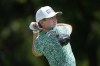 Mackenzie Hughes, of Canada, hits a tee shot on the second hole during the third round of the Byron Nelson golf tournament in McKinney, Texas, Saturday, May 13, 2023. On the eve of the RBC Canadian Open, news of a merger between the PGA Tour, European Tour and LIV Golf shocked the golf world — including one of Canada’s best players. THE CANADIAN PRESS/AP-LM Otero