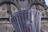 A replica a of the trophy is displayed hours before the Europa Conference League final soccer match between Fiorentina and West Ham United, in downtown Prague, Czech Republic, Wednesday, June 7, 2023. (AP Photo/Darko Bandic)