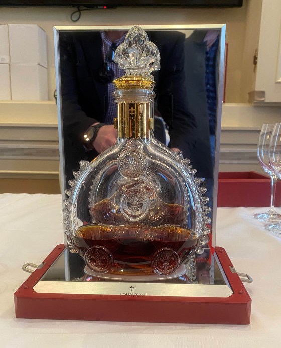 For anyone looking to pick up a bottle of Louis XIII, there are four currently listed as available on the Liquor Marts website. In other news, can we be friends? (Ben Sigurdson / Winnipeg Free Press)