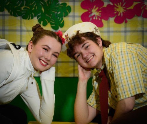 Kayla Gordon photo

Cadence Brand plays Sandy while Al Gilbert dons the rectangular pants as SpongeBob.