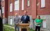 JESSICA LEE / WINNIPEG FREE PRESS Files
                                Coun. John Orlikow speaks at a press event May 23 to announce new proposed measures to increase enforcement on derelict or vacant properties at 485 Furby Street.