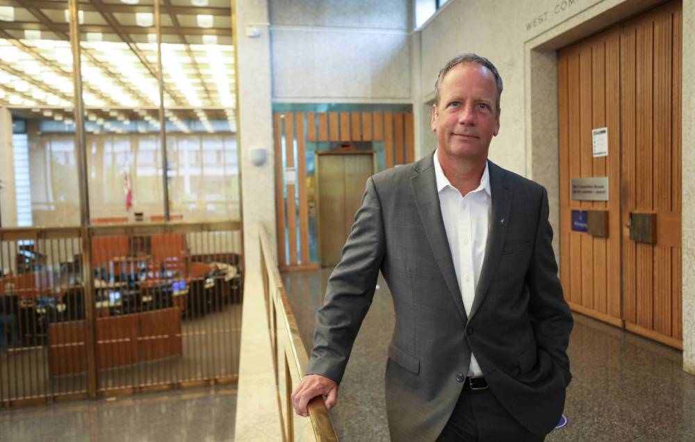 RUTH BONNEVILLE / WINNIPEG FREE PRESS FILES
Coun. John Orlikow, chairman of council’s community services committee.