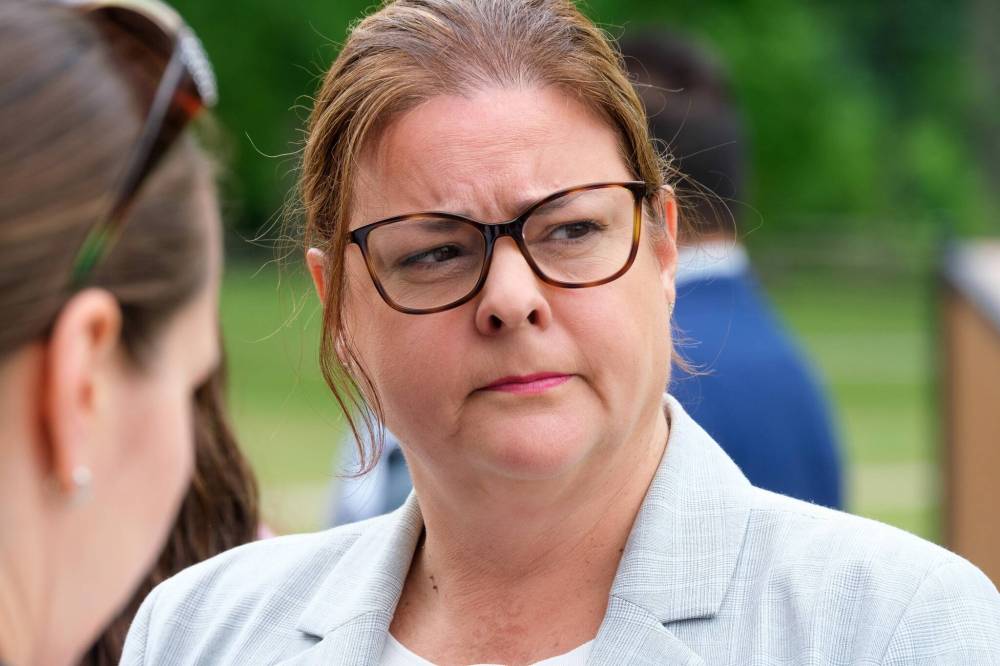 Mike Deal / Winnipeg Free Press
Premier Heather Stefanson said the province will “stand with” the families, but will leave it to them and the federal government to take the lead.