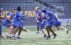 RUTH BONNEVILLE / WINNIPEG FREE PRESS
                                The Winnipeg Blue Bombers practise Thursday ahead of their season-opening showdown against the Hamilton Tiger-Cats.