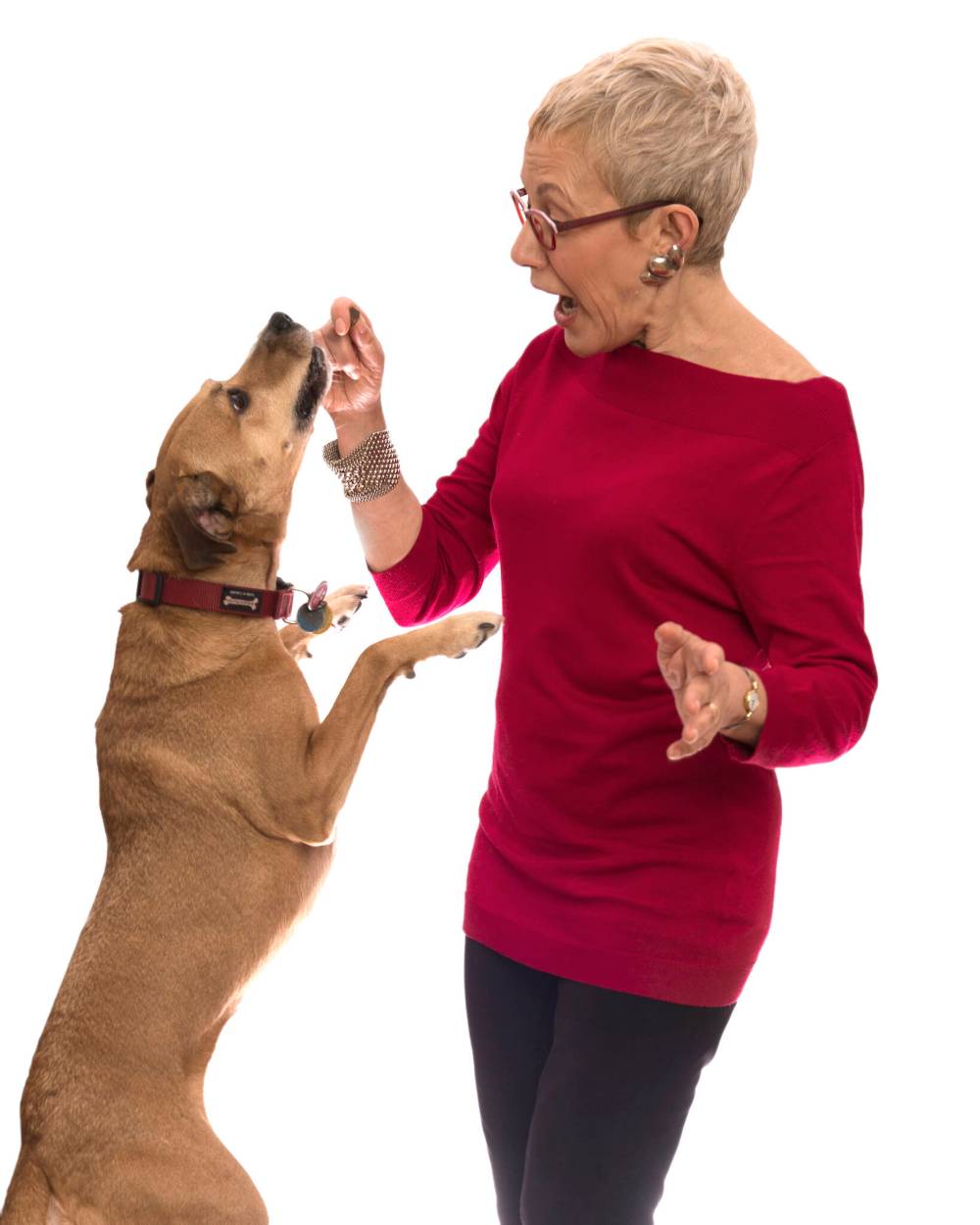 Supplied photo
                                Rona Maynard and Casey… TK