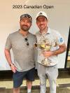 SUPPLIED
                                Nick Taylor and his brother, Josh, following his victory on Sunday at the RBC Canadian Open.