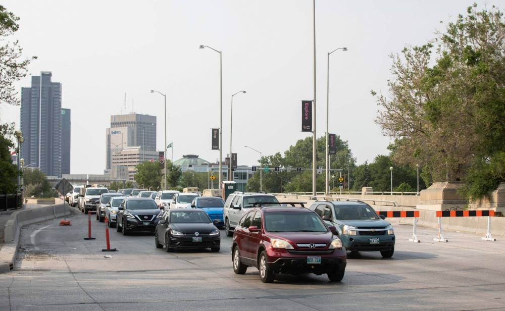 JESSICA LEE / WINNIPEG FREE PRESS FILES
Clee Penner, who lives in Old St. Vital and works in the North End, can’t comprehend how the City of Winnipeg has planned its summer road construction work leading to frequently delayed commutes.