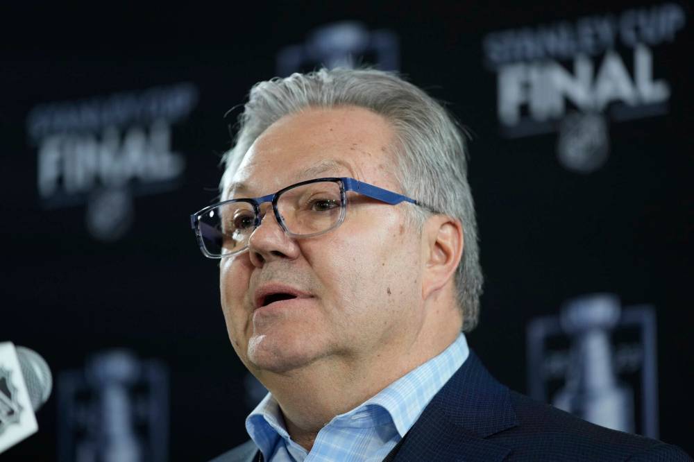 John Locher / The Associated Press files
Vegas Golden Knights GM Kelly McCrimmon