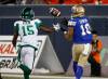 JOHN WOODS / THE CANADIAN PRESS FILES
                                Bombers receiver Nic Demski (right) catches a touchdown pass against Saskatchewan Roughriders last season.