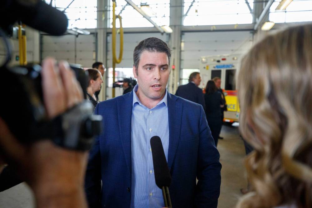 MIKE DEAL / WINNIPEG FREE PRESS FILES
“Strike is always the last resort and our goal is to bargain a deal at the table,” said Kyle Ross, president of the union that has 32,000 members.