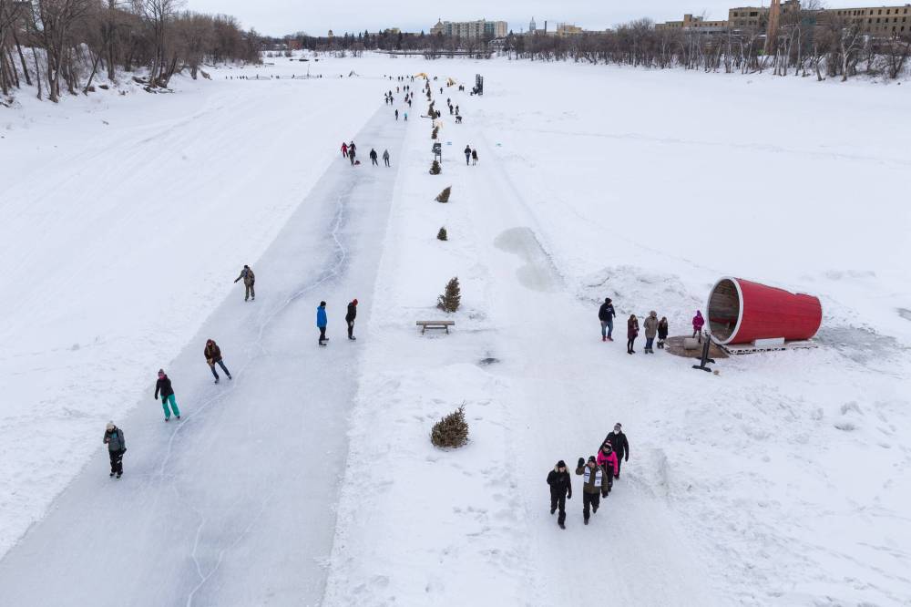 DANIEL CRUMP / FREE PRESS FILES
The Nestaweya River Trail at The Forks was honoured with the Design and Building Award.