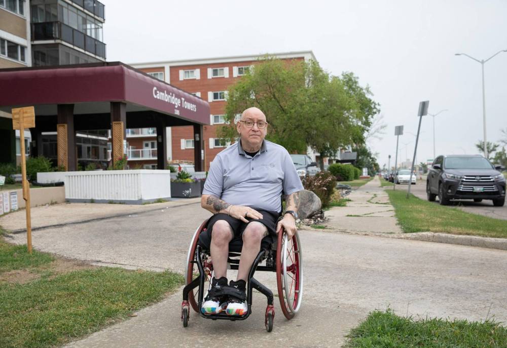 Peter Tonge says the system as it currently operates regularly results in booked rides not showing up at the right time, and he worries people will be unfairly punished for the failings of an understaffed system. (Jessica Lee / Winnipeg Free Press)