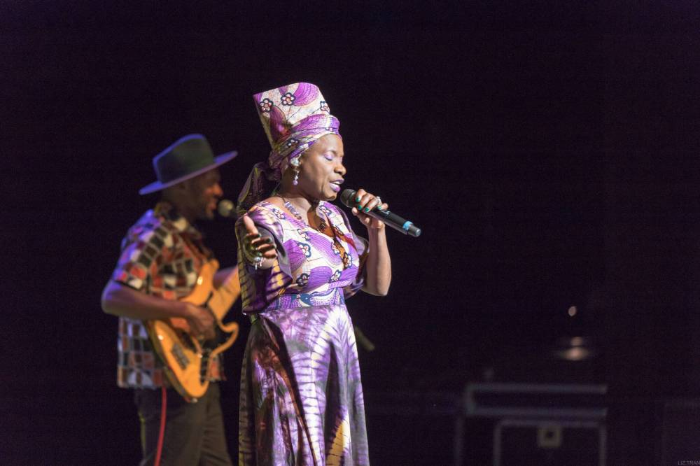 Liz Tran photo
                                Angélique Kidjo, the 63-year-old Beninese singer and UNICEF global ambassador, performed at the Burton Cummings Theatre, the headline performance of the 2023 Winnipeg International Jazz Festival Saturday night.
