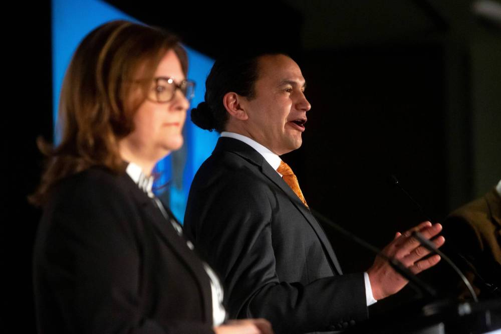 Mike Deal / Winnipeg Free Press files
The most recent poll results have strong messages for both Heather Stefanson and Wab Kinew.