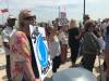 CAROL SANDERS / WINNIPEG FREE PRESS
                                More than 100 people gathered in front of the RM of Springfield municipal building, calling for elected officials to put the Sio Silica project “on ice” until its environmental impacts are further studied and understood.