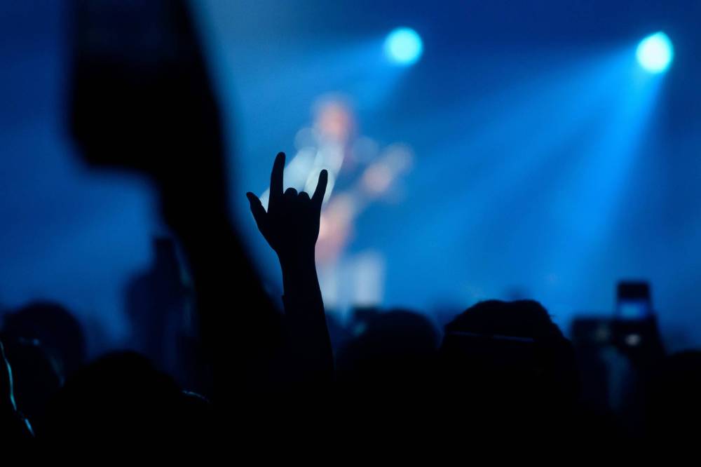 Mike Sudoma/Winnipeg Free Press
Nickelback performed to an onslaught of devil horns and cellphones.