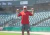 Mike Thiessen / Winnipeg Free Press
                                Winnipeg Goldeyes rookie third baseman Dayson Croes has already had a 25-game hitting streak in his young career.