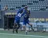 Mike Thiessen / Winnipeg Free Press
                                Winnipeg Blue Bombers defensive back Abu Daramy-Swaray (left) and linebacker Tanner Cadwallader during the team’s walkthrough in preparation for the game against the BC Lions.