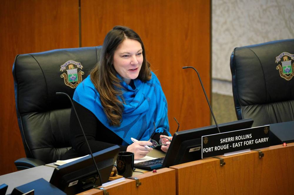 MIKE DEAL / WINNIPEG FREE PRESS FILES
Coun. Sherri Rollins, chairwoman of the property and development committee, says she supports the investment of 77 more full-time staff positions and a multimillion-dollar funding hike to the planning, property and development department.