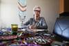 RUTH BONNEVILLE / WINNIPEG FREE PRESS files
                                Sandra Burling, co-founder of Women Helping Women Beadwork.