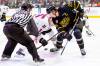 Brandon Wheat Kings forward Nate Danielson (29) faces off against Red Deer Rebels forward Jayden Grubbe (9). (Rob Wallator/Red Deer Rebels)