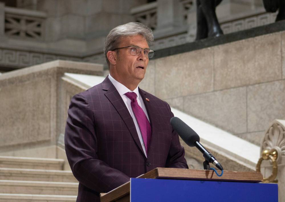Kevin Klein, former environment and climate minister in June. (Mike Thiessen / Winnipeg Free Press files)