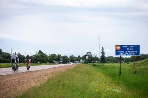 Photos by MIKAELA MACKENZIE / WINNIPEG FREE PRESS
                                Elma, a small village at the junction of highways 15 and 11 in eastern Manitoba, pays tribute to its most famous citizen.