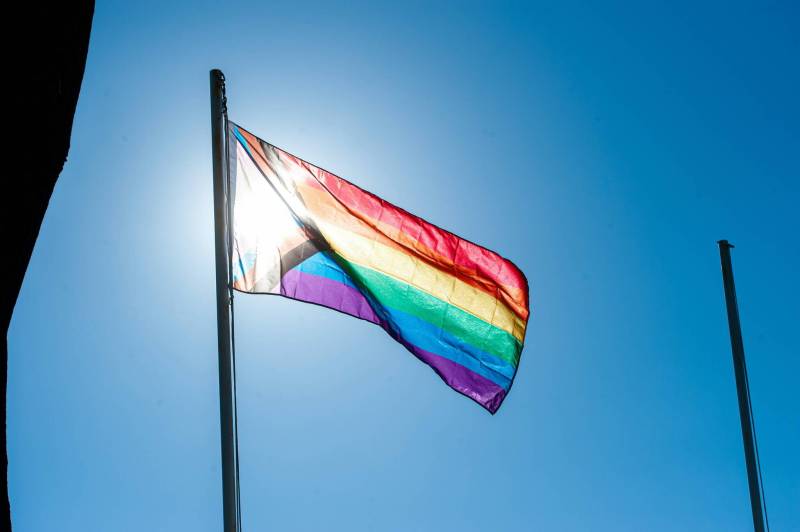 The Pride flag. (Mike Sudoma/Winnipeg Free Press files)